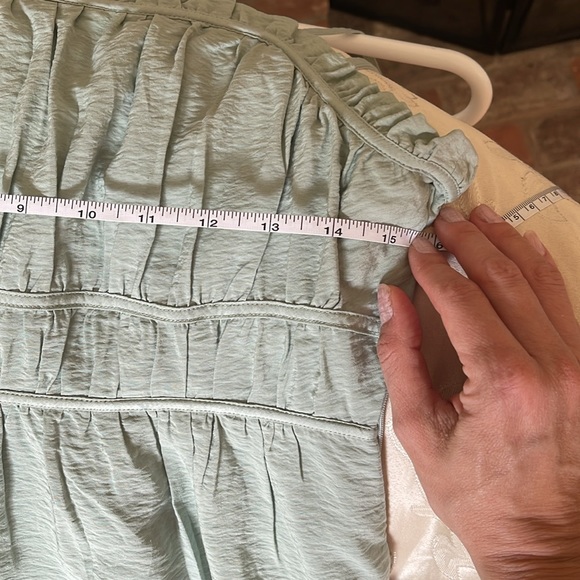 Madewell Color Block Dress in Green - Picture 11 of 11